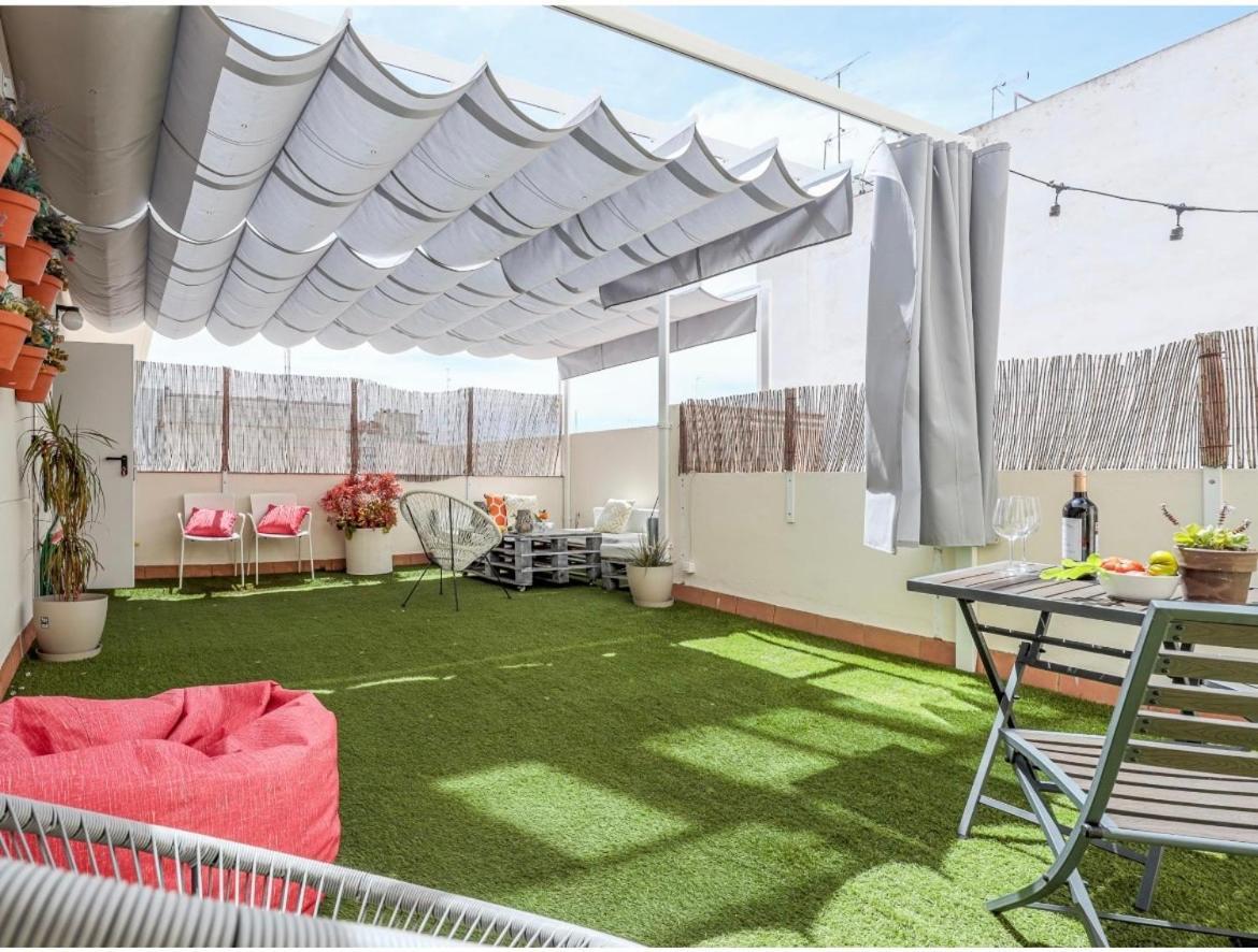 Exclusivo Duplex Con Terraza En Sevilla Kültér fotó